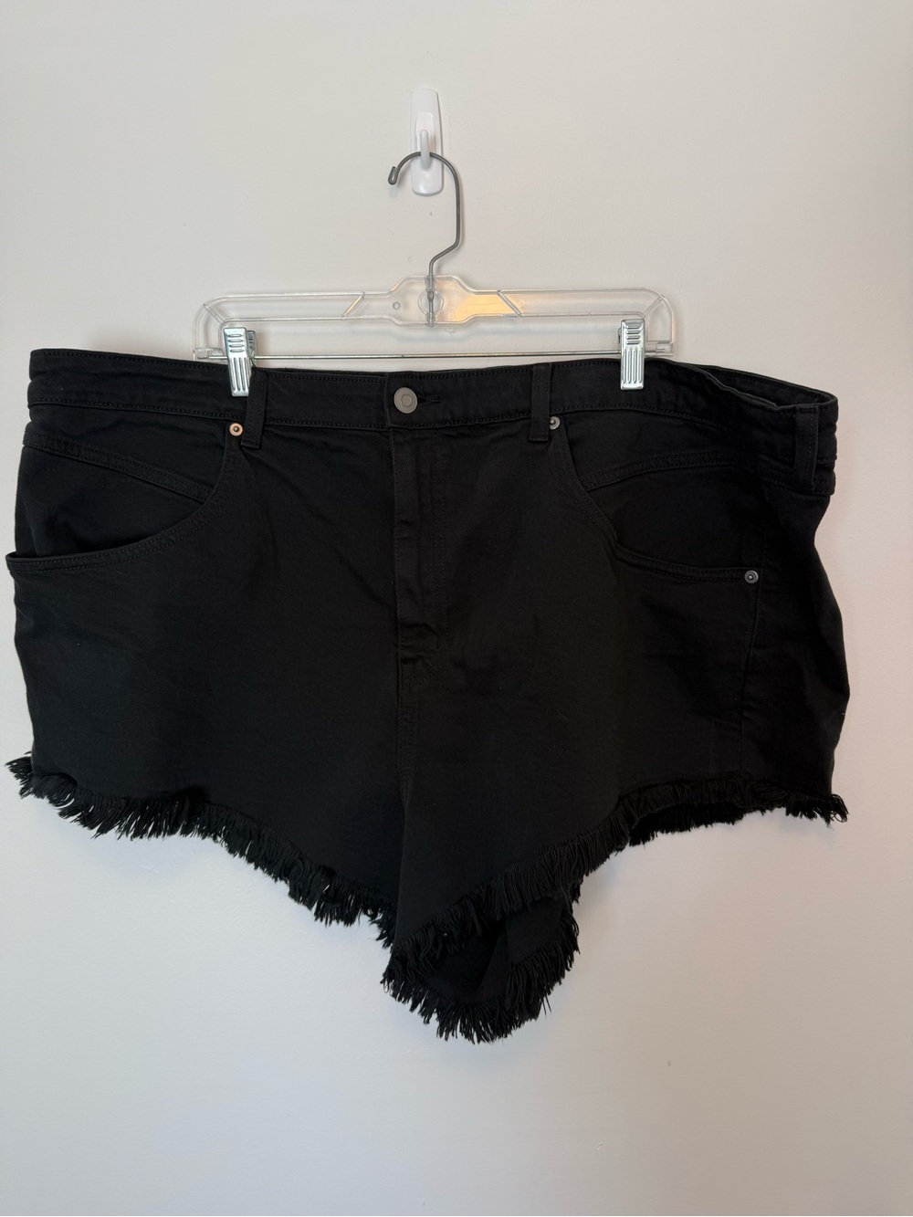 Festi by Torrid ultra high rise cheeky denim shorts NWT